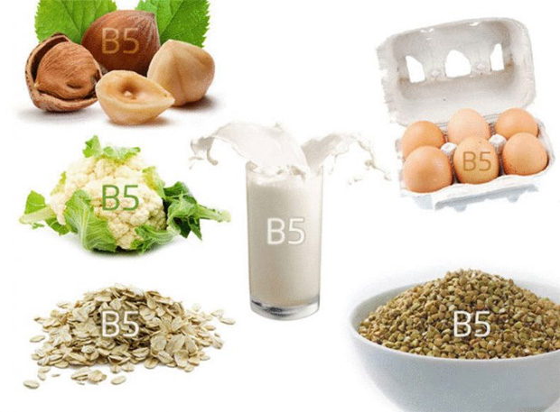 Продукты, в которых содержится витамин B5